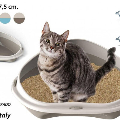 Ugaoni toalet za mačke Shuttle Corner 49cm Georplast 10535