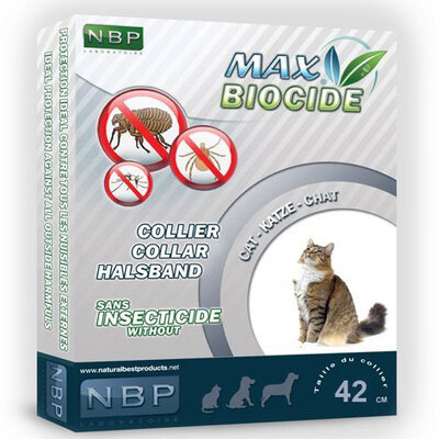Ogrlica protiv parazita za mačke Max Biocide