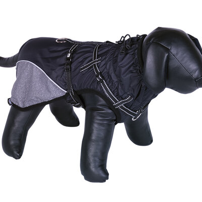 Nobby Kabanica sa amom za pse Akam Black leđa 32cm 65354