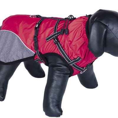 Nobby Kabanica sa amom za pse Akam Red leđa 44cm 65367