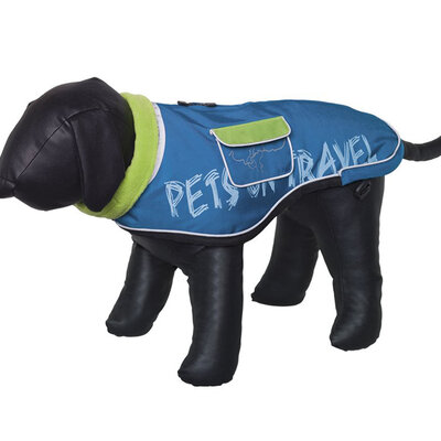 Nobby Jakna za psa Pavel Blue leđa 80cm 66218