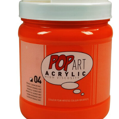 PEBEO Pop Art - Akrilna boja Akrilik 700ml Kadmijum narandžasta 661304