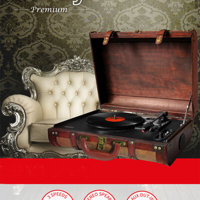 Gramofon u koferu Vintage Style Camry CR 1149