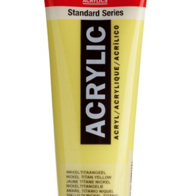 TALENS Amsterdam Akrilna boja - Akrilik - Nikl titan žuta 120ml 680274