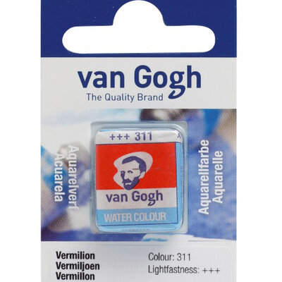 TALENS Van Gogh Akvarel boja u panu VERMILION 13g 2 komada 687311