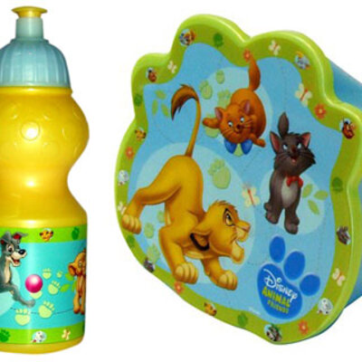 Disney Set za užinu Animal Friends - kutija i boca SR31373+SR33032