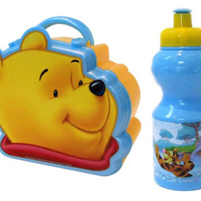 Disney Set za užinu Winnie the Pooh - kutija i boca SR31172+SR31132