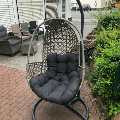 Jaje - Viseća Ljuljaška - Čelik Wicker Ratan