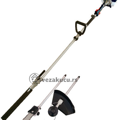 Motorni benzinski trimer za travu sa testerom za grane i trimerom za živu ogradu Agrina YG520