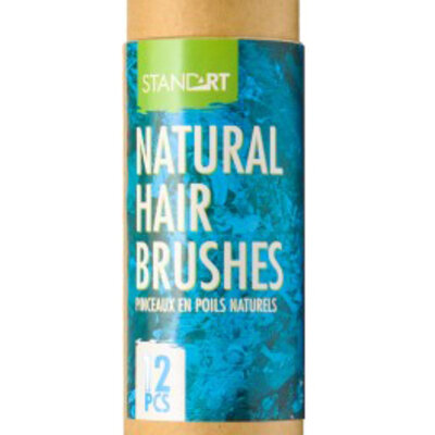 POP BRUSH Set četkica - natural - miks 12 kom. 622004