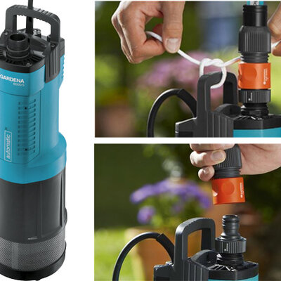 Potapajuća pumpa za automatsko snabdevanje  vodom Gardena 6000/5 01476-20