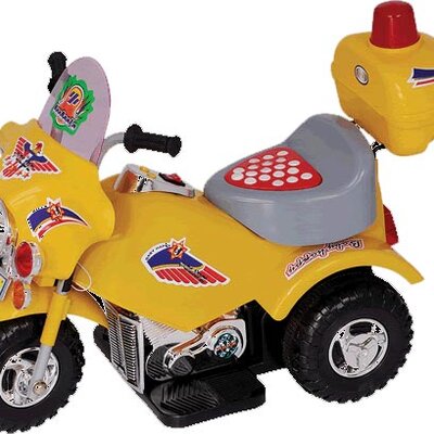 Motor na akumulator 101 žute boje