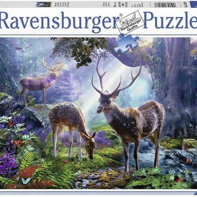 Ravensburger Puzzle 500 delova - Jeleni u divljini 14828