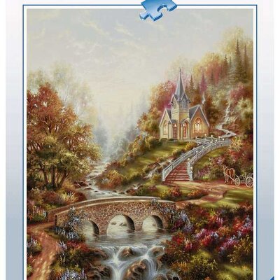 Puzzle 500 delova Zlatni sat Ravensburger 14986