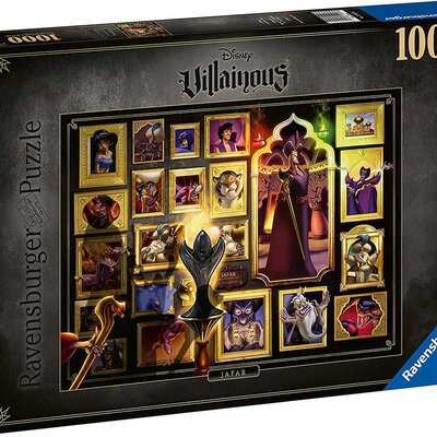 Puzzle 1000 delova Džafar - Disney Villainous Ravensburger 15023
