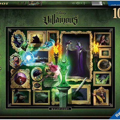 Puzzle 1000 delova Grdana - Disney Villainous Ravensburger 15025