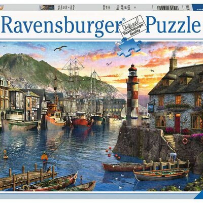 Puzzle 500 delova Luka u svitanje Ravensburger 15045