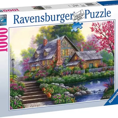 Puzzle Slagalica 1000 Romantična kuća Ravensburger