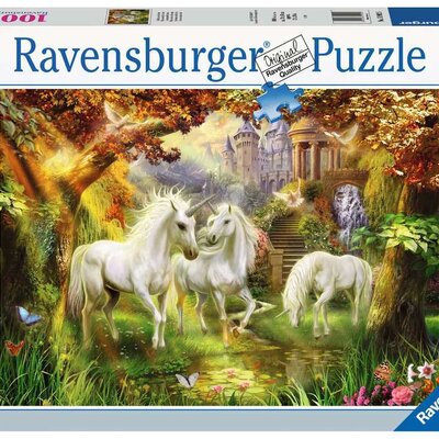 Puzzle Slagalica 1000 Jednorozi u šumi Ravensburger 15992
