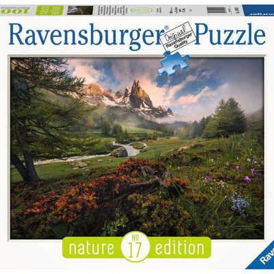 Puzzle Slagalica 1000 Dolina Klare Frencuski Alpi Ravensburger Nature Edition 12000074