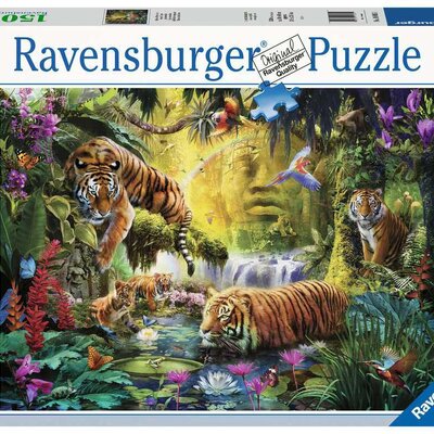 Puzzle Slagalica 1500 Smireni tigrovi Ravensburger