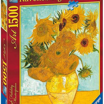 Puzzle Slagalica 1500 delova Suncokreti, Van Gog Ravensburger Art