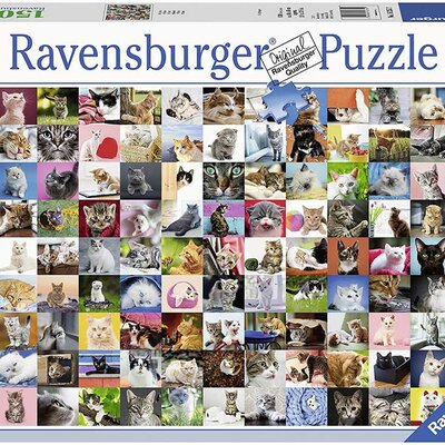 Puzzle Slagalica 1500 delova 99 Mačaka Ravensburger 16235