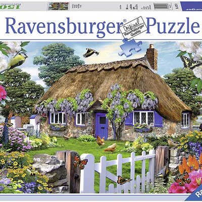 Puzzle Slagalica 1500 delova Engleska koliba Ravensburger 16297