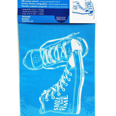 PEBEO Setacolor Šablon A5 za slikanje na tekstilu PATIKE 664975