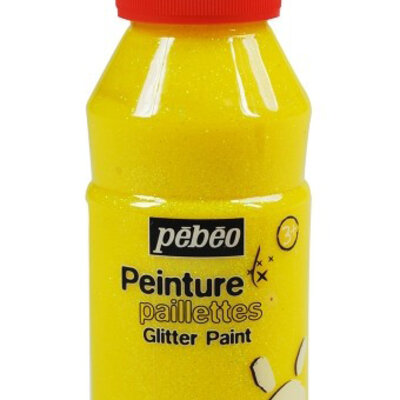 PEBEO Svetlucavi gel za decu ŽUTA 150ml 668181