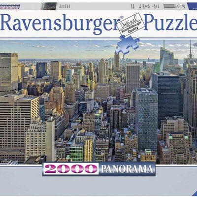 Puzzle Slagalica 2000 delova Pogled na Njujork Ravensburger Panorama 16708