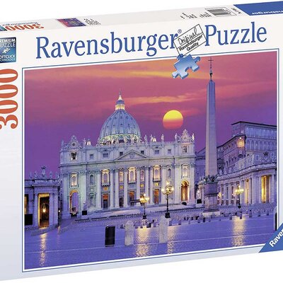 Puzzle Slagalica 3000 delova Crkva Svetog Petra u Rimu Ravensburger 17034