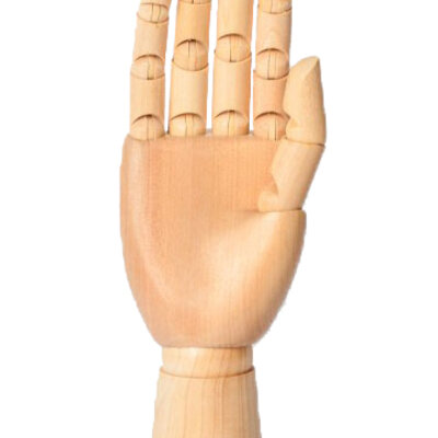 POP ABLE Model za crtanje MANIKIN - desna ženska šaka 25cm 616013