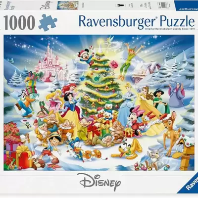 Puzzle Slagalica 1000 delova Diznijev Božić Ravensburger
