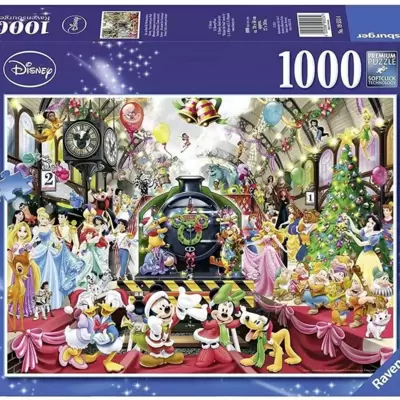 Puzzle Slagalica 1000 delova Diznijev Božićni Voz Ravensburger