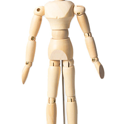 POP ABLE Model za crtanje MANIKIN - figura muškarca 40cm 616020