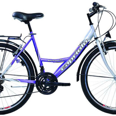 Bicikl METROPOLIS LADY - Crno - Crveni