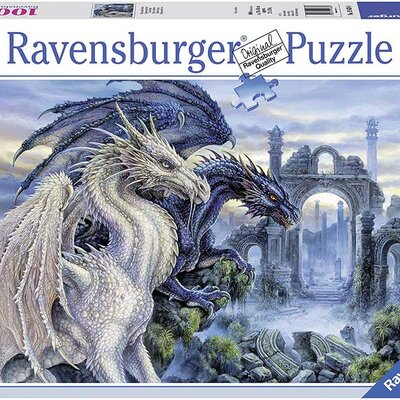 Puzzle Slagalica 1000 delova Mistični Zmajevi Ravensburger 19638