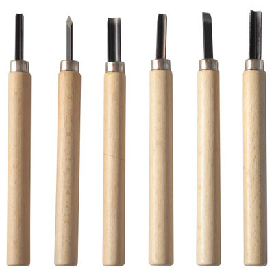 POP TOOLS Nožići za linorez 6 kom. 617196