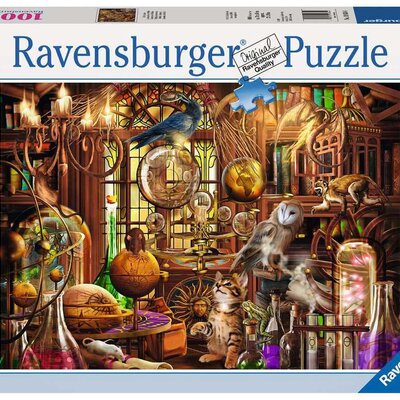 Puzzle Slagalica 1000 delova Merlinova laboratorija Ravensburger 19834