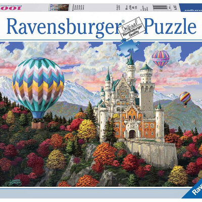 Puzzle Slagalica 1000 delova Sanjarenje u zamku Nojšvanštajn Ravensburger 19857