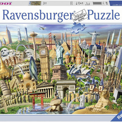 Puzzle Slagalica 1000 delova Svetske znamenitosti Ravensburger 19890