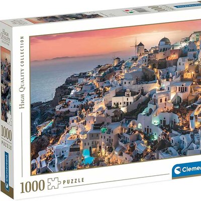 Puzzle slagalica 1000 delova Nijanse Santorinija Clementoni HQC 39885