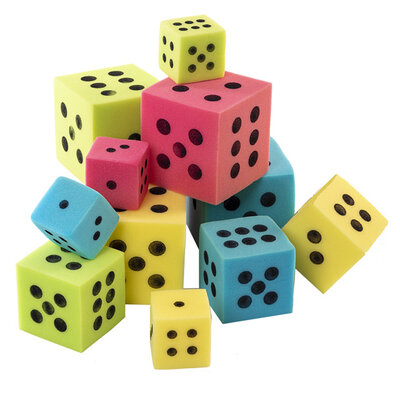 Velike sunđeraste kocke 9 komada u tri veličine