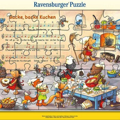 Puzzle slagalica 30 delova Napravimo tortu Ravensburger 05025