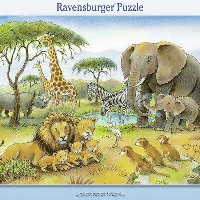 Puzzle slagalica 30 delova Afričke životinje Ravensburger 06146