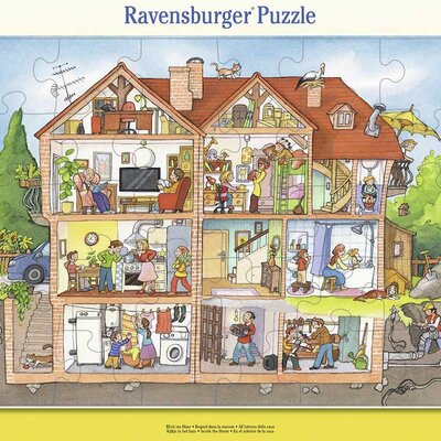Puzzle slagalica 30 delova U kući Ravensburger 06154