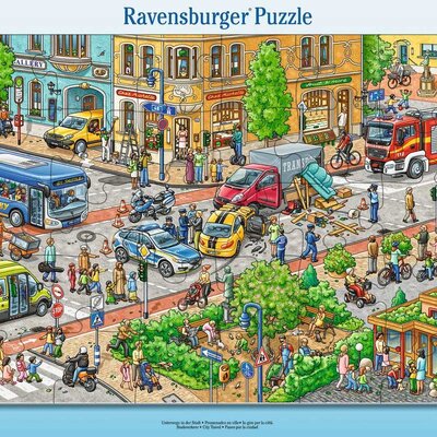 Puzzle slagalica 30 delova Gradski saobraćaj Ravensburger 06172
