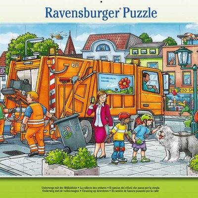 Puzzle slagalica 15 delova Ðubretarac je došao po otpad Ravensburger 06162