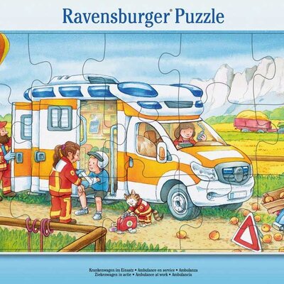 Puzzle slagalica 15 delova Hitna pomoć na delu Ravensburger 06170